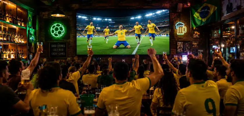Os melhores bares e restaurantes para assistir jogos da selecao